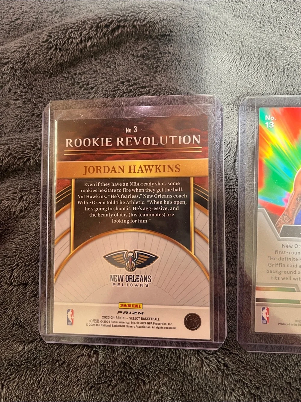 2 - Jordan Hawkins (RC) Rookie Revolution #3 & Instant Impact #13